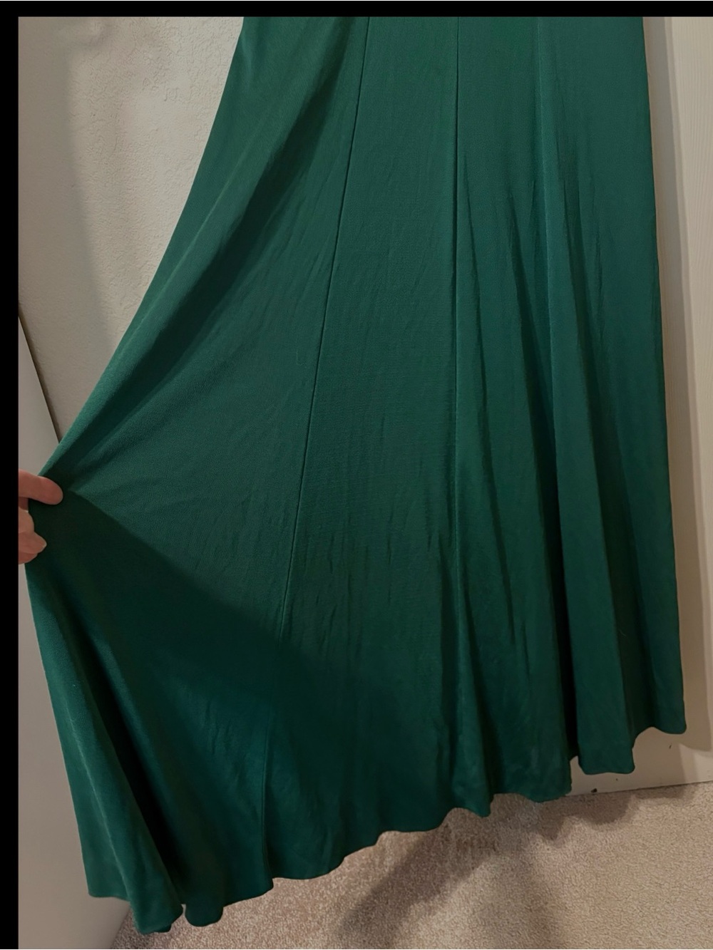Richilene NY Elizabeth Arden Vintage Floor Length Sleeveless Gown Wm sz 10 - Picture 5 of 8